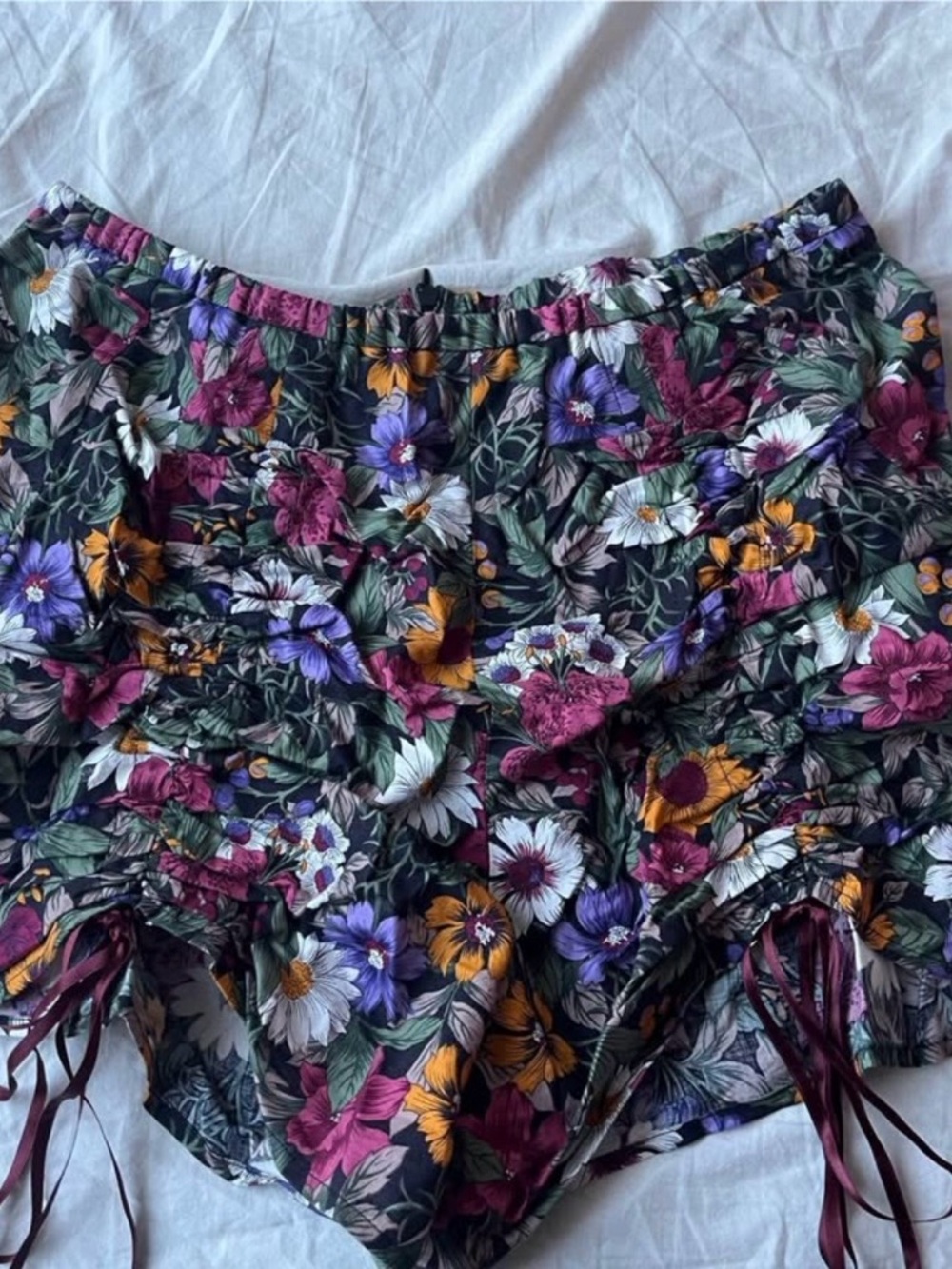 Floral cotton shorts by Heavy Flow